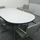 【商談中】ミーティングテーブル+椅子セット