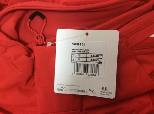 新品未使用】フェラーリ＆プーマ コラボジャケット メンズ Sサイズ