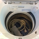 【送料無料】【2012年製】【激安】SHARP　洗濯機　ES-TX810-S