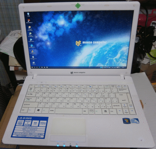 軽量ノートPC Win10認証済 Core i3 MEM4G HDD320G