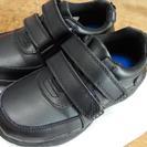 イギリス　黒い本革靴　17.5㎝