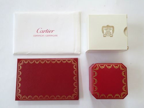 【本物】証明書付 Cartier カルティエ ラブリング 指輪 18K #52 12号 発送可♪