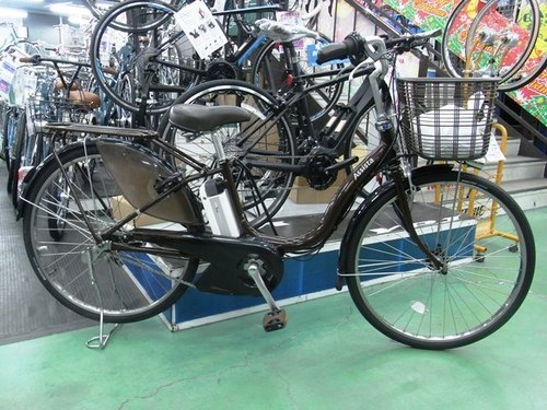 ブリヂストン　電動自転車　２０１２年モデル　アシスタリチウムＤＸ　特選中古車