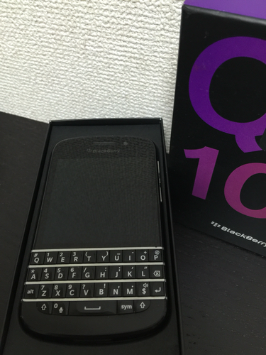 【Black Berry】Q10 SIMフリー 日本語対応