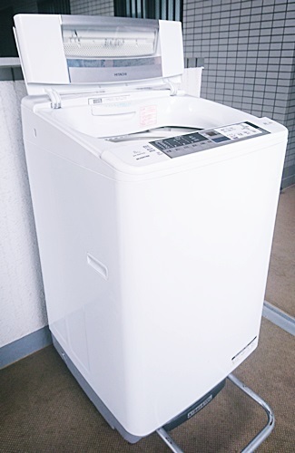 交渉中：日立 簡易乾燥機能付洗濯機／８ｋｇ☆2011年岡山市内、倉敷 ...