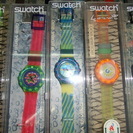 SWATCH 　ダイバーズ腕時計　未使用　ケース付　電池切れ　11本セット（G)