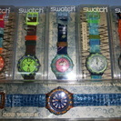 SWATCH 　ダイバーズ腕時計　未使用　ケース付　電池切れ　11本セット（G)