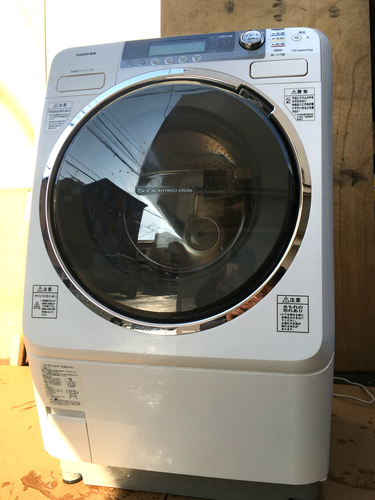 美品！東芝製 9.0Kg ドラム式洗濯機 TW-200VF