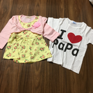 新品 女の子服2枚 80