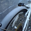 終了　ダホン　折畳み　２０インチ　6段ギヤ　カギ新品　中古自転車　054