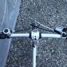 終了　ダホン　折畳み　２０インチ　6段ギヤ　カギ新品　中古自転車　054