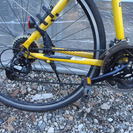 終了　あさひ　クロスバイク　700c　3×8段ギヤ　カギ新品　中古自転車　057