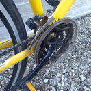 終了　あさひ　クロスバイク　700c　3×8段ギヤ　カギ新品　中古自転車　057