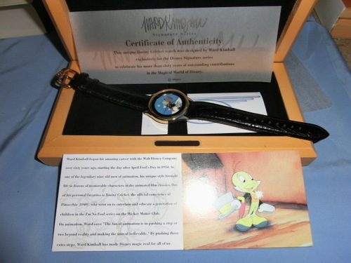 ディズニージミニー クリケット限定品4904 5000腕時計電池切れ 未使用 G イオナ 東青梅の小物の中古 古着あげます 譲ります ジモティーで不用品の処分