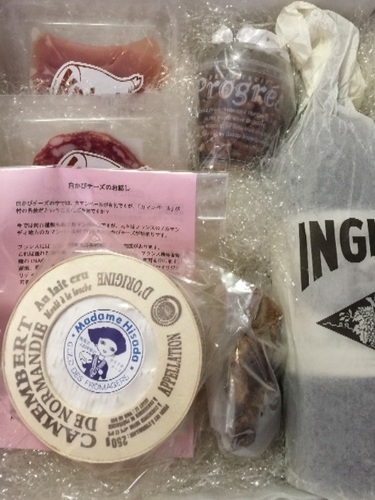 高級赤ワインと松屋銀座おつまみセット