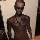 【美品】EXILE ATSUSHI 額入りポスター