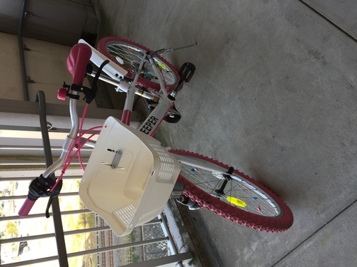 最終値下げ22型ジュニア女の子用自転車