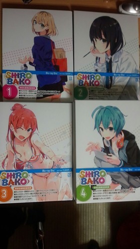 【アニメＢＤ】SHIROBAKO_白箱_４巻セット_ブルーレイ_初回限定版