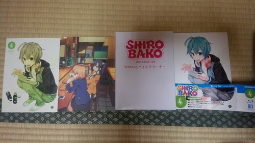 アニメBD】SHIROBAKO_白箱_4巻セット_ブルーレイ_初回限定版  