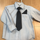 男の子 ネクタイ付シャツ