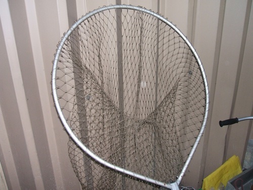 商談中 サケ釣り用 大型タモ網古いです かつ 石狩のマリンスポーツの中古あげます 譲ります ジモティーで不用品の処分