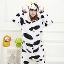 新品　乳牛着ぐるみ　牛パジャマ　ハロウィン　コスプレ仮装　男女兼用