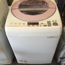 美品 2015シャープ 8キロ洗濯機 ES-GV80P-P