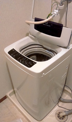 【交渉中】風乾燥機能付洗濯機 4.2kg　美品♪