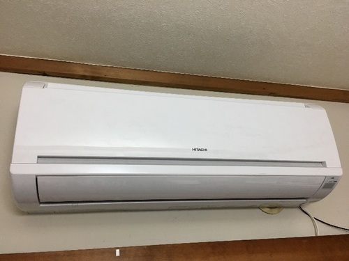 【冷暖房】HITACHI 今年購入使用2ヶ月半！しろくまくん