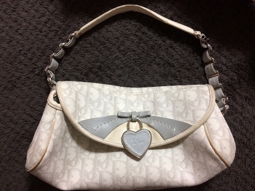 Dior クリスチャンディオール 白 バック