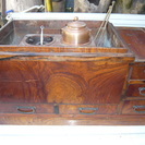 長火鉢（ケヤキ材）