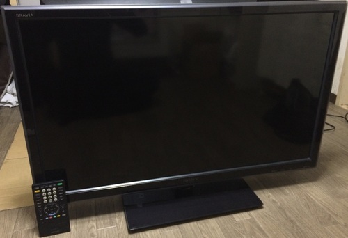 【2台ご成約済み】40型　ソニー・ブラビア　フルHD　4倍速液晶　ダブルチューナーなどなど　液晶テレビ【KDL-40W5】激安配達有