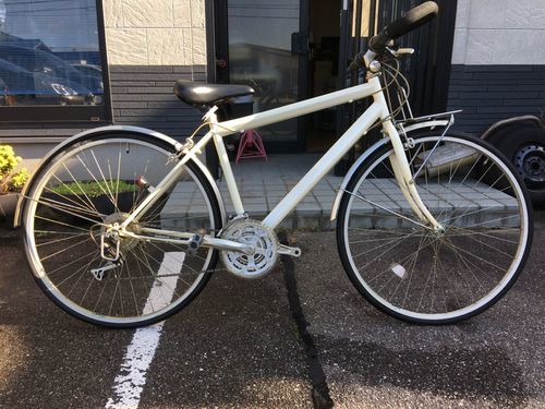 シマノ21段変速 クロスバイクタイプ自転車 【金沢市直接引取限定】