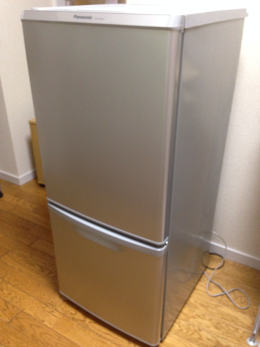 2014年製 パナソニック ノンフロン冷凍冷蔵庫 138L