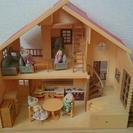 シルバニアファミリー　お家、家具、人形セット