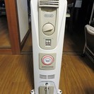 オイルヒーター（デロンギ）あげます。