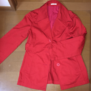 赤のジャケット♡洗濯のみの、未使用品！