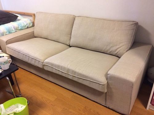 IKEA KIVIK 三人がけ（ほぼ新品）