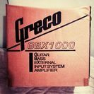 Greco アンプ CBX1000(未使用)