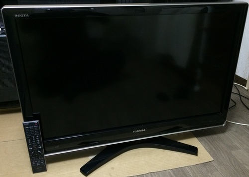 【ご成約済】37型　東芝・レグザ　外付けHDD録画・再生対応　フルHD　倍速液晶　Wチューナー　液晶テレビ【37Z7000】激安配達有