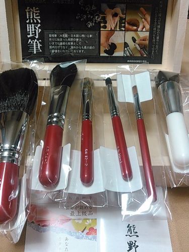 新品未開封 熊野筆 ６本セット箱入り 最高級伝統美容工芸品 www