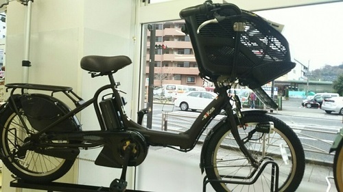 年末セール　電動アシスト自転車　YAMAHA　2016　Kissmini　カカオ　更に値下げ