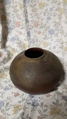 花瓶　備前焼