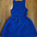 【半額セール】北欧で買ったTOP SHOPの青いドレスワンピ