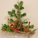 クリスマスツリー型リース講習会