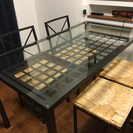 IKEA★ダイニングテーブルセット/ゴミ箱