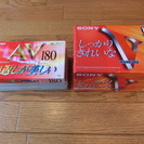 VHS　ビデオテープ　8本（新品）