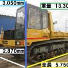 三菱　クローラーダンプ　LD1000　最大積載10ｔ　容量3.9m3　AT