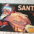 サンタ クリスマスポスター店舗用品