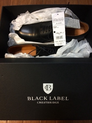 定価5万円 新品☆BLACK LABEL 黒革靴 プレゼントにも☆